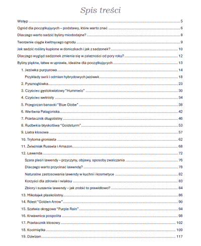 E-book o bylinach – przewodnik po roślinach do pięknego ogrodu